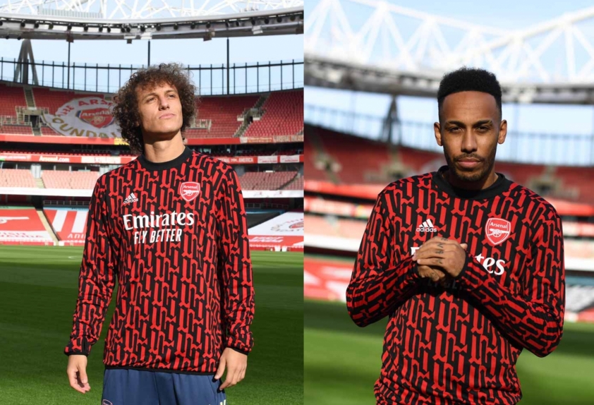 Adidas ra mắt áo tập và trước trận đấu 'lạ mắt' cho Arsenal