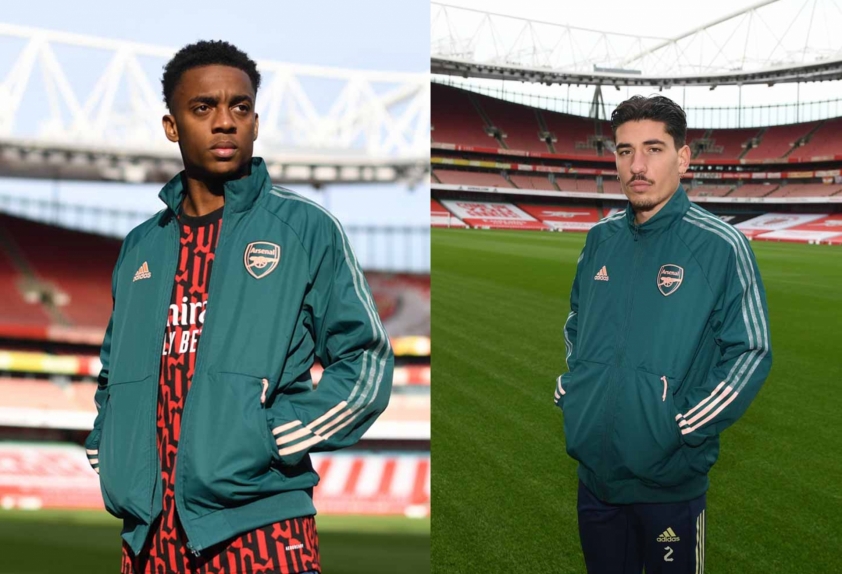 Adidas ra mắt áo tập và trước trận đấu 'lạ mắt' cho Arsenal