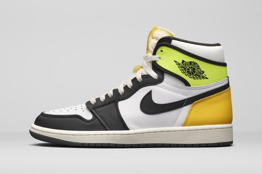 Air Jordan 1 Retro High OG Volt / University Gold