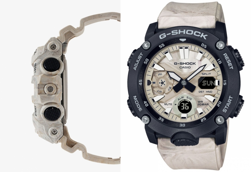 G-shock ra mắt cặp đôi đá cẩm thạch mạnh mẽ