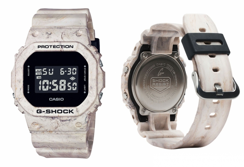 G-shock ra mắt cặp đôi đá cẩm thạch mạnh mẽ