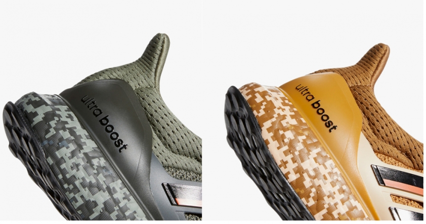 Adidas ra mắt UltraBOOST DNA kiểu quân đội lạ mắt
