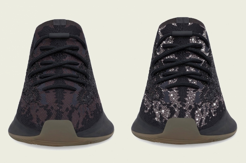 Ảnh chính thức của YEEZY BOOST 380 Onyx và Onyx Reflective