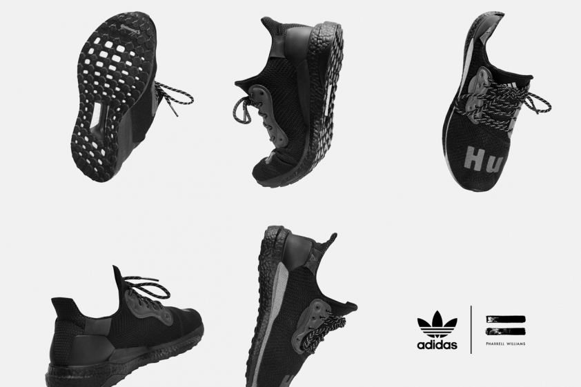 Adidas ra mắt loạt giày thể thao đen hấp dẫn cùng Pharrell
