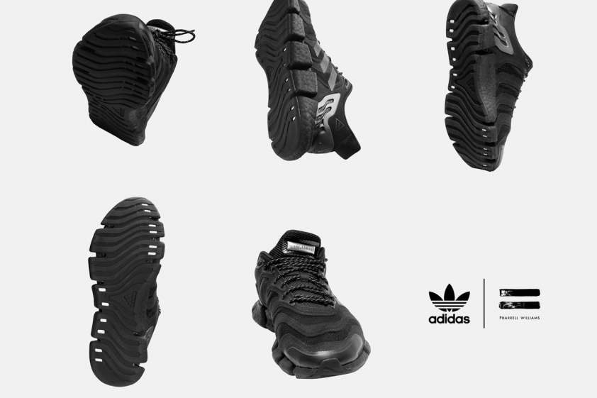 Adidas ra mắt loạt giày thể thao đen hấp dẫn cùng Pharrell