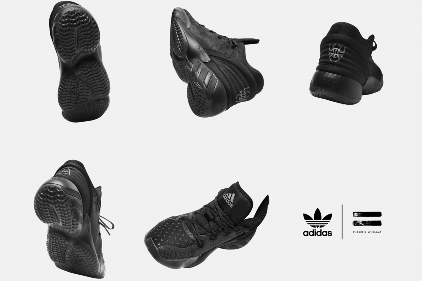 Adidas ra mắt loạt giày thể thao đen hấp dẫn cùng Pharrell
