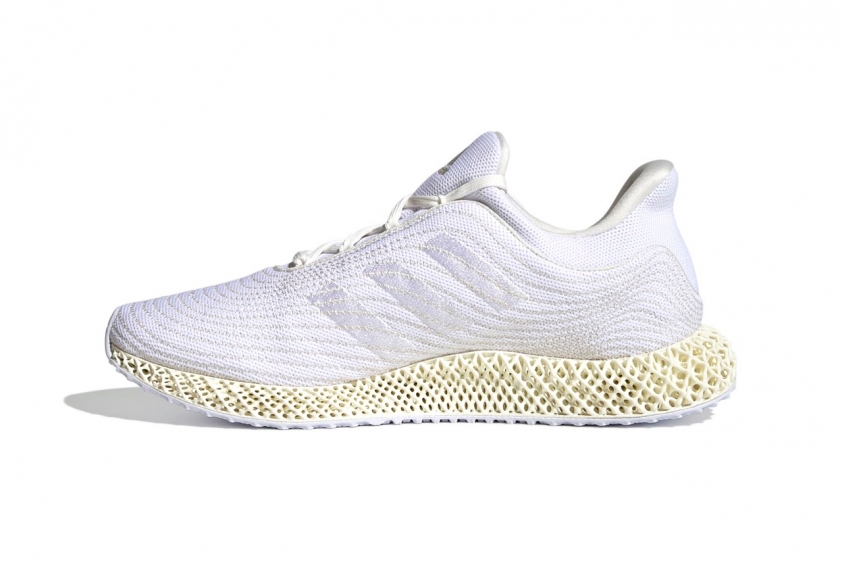 Adidas 4D Parley trình làng bản phối trắng tinh tế Ảnh 5