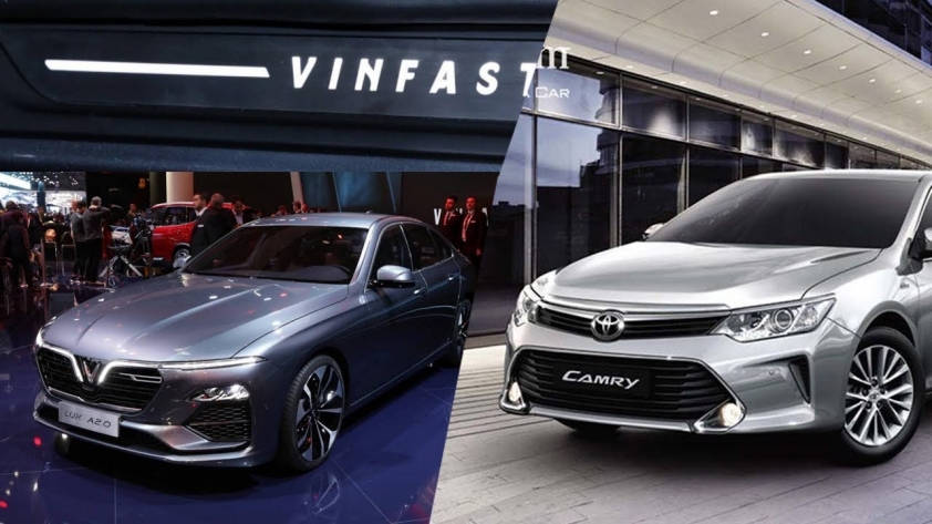 So sánh xe VinFast Lux A2.0 và Toyota Camry 2.5Q