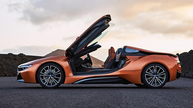 ngoại thất của BMW i8