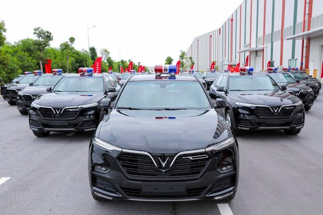 xe VinFast Lux SA2.0 của Bộ Công An