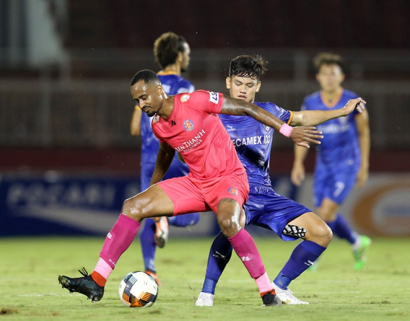 Trực tiếp Bình Dương 3-0 Sài Gòn: Đội khách lép vế Ảnh 1
