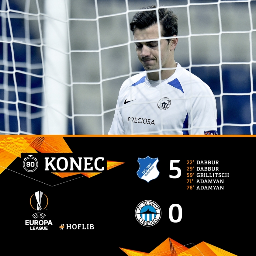 Trực tiếp Hoffenheim 4-0 Slovan Liberec: Chủ nhà áp đảo Ảnh 1