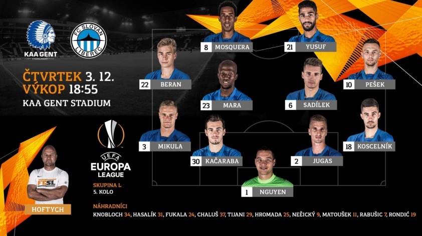 Trực tiếp Gent vs Slovan Liberec: Chờ Filip Nguyễn tỏa sáng Ảnh 1