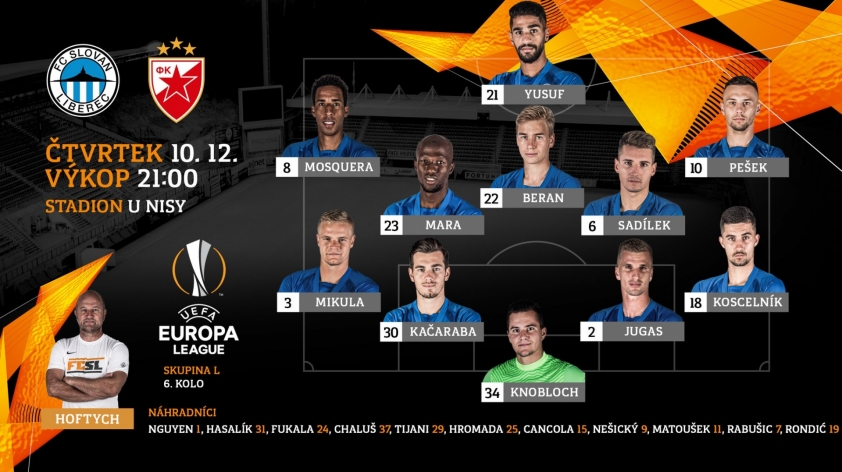 Trực tiếp Slovan Liberec vs Crvena Zvezda: Chia tay Filip Nguyễn ở cúp C2 Ảnh 1