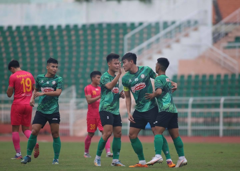 CLB TP.HCM giành chiến thắng tối thiểu trước Sài Gòn
