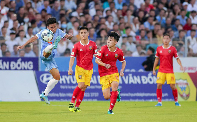 Hồng Lĩnh Hà Tĩnh đã cho thấy sự bắt nhịp nhanh chóng với đầu trường V.League