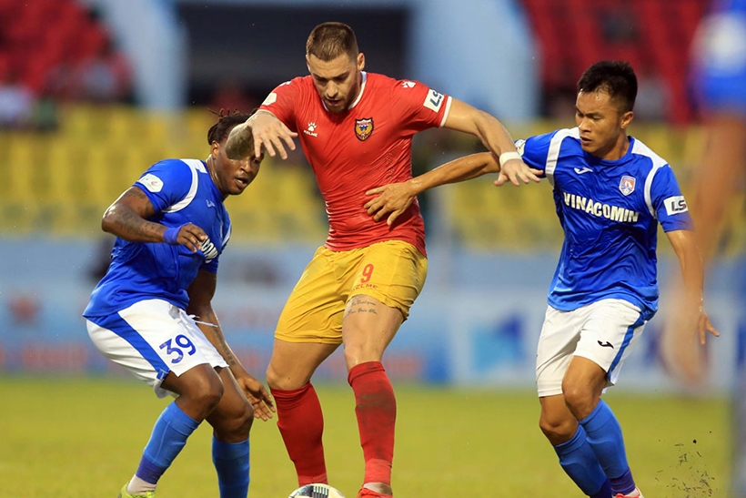 Hồng Lĩnh Hà Tĩnh từng dành chiến thắng 2-0 trước Than Quảng Ninh ở vòng 3 V.League