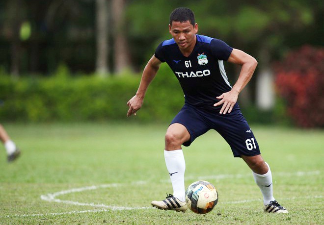 Tiền đạo Anh Đức được kỳ vọng sẽ tỏa sáng ở sân chơi V.League trong màu áo HAGL