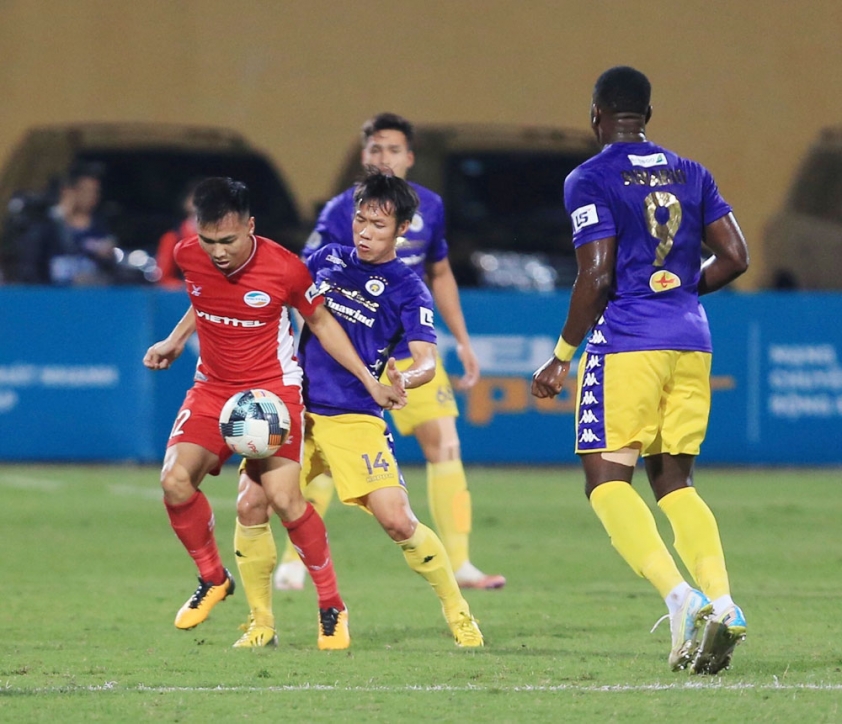 Lê Tấn Tài sẽ không thể cùng Hà Nội đối đầu Sài Gòn FC ở trận tới