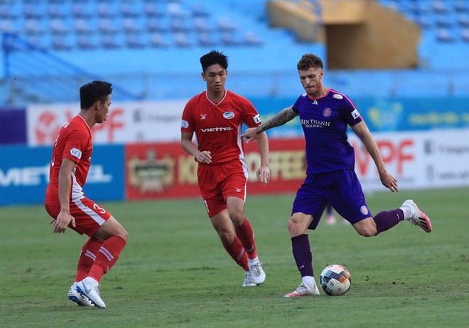 Hàng phòng ngự Viettel đã đứng vững trong suốt hành trình V.League 2020