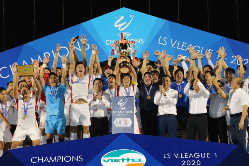 Dù rất khó khăn nhưng cuối cùng V.League vẫn kết thúc trọn vẹn
