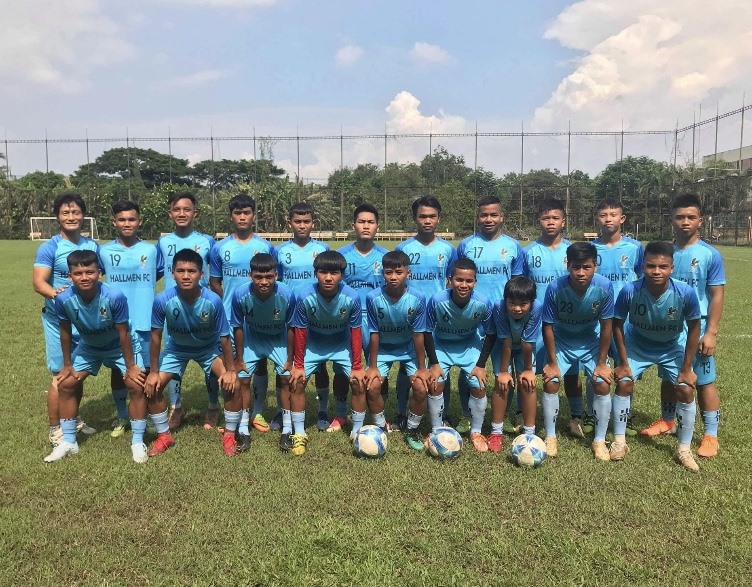 Đội hình U17 Hallmen tham dự VCK U17 Cúp quốc gia 2020