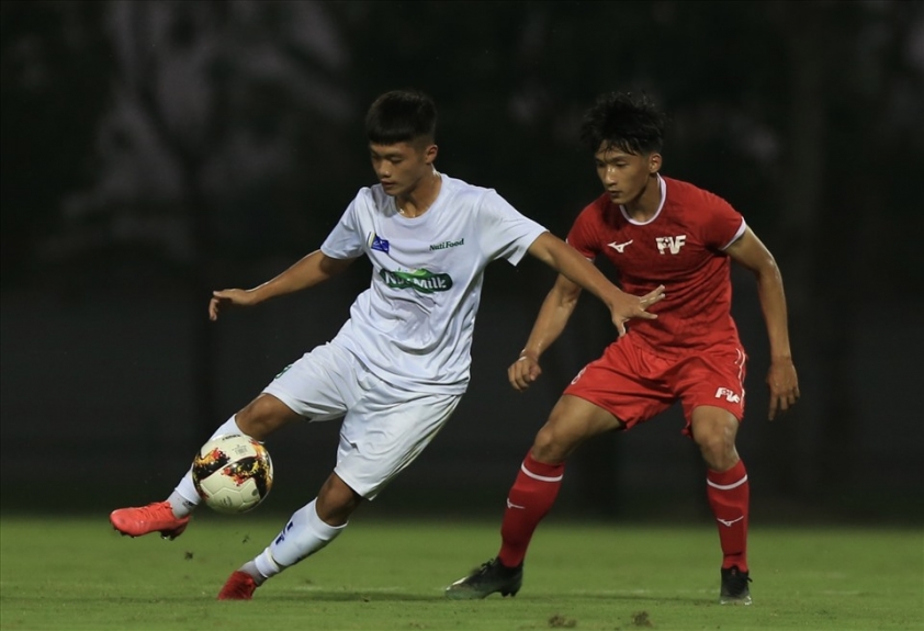 U17 PVF thắng đậm 4-1 trước U17 Nutifood