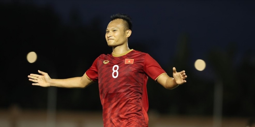 Trọng Hoàng có mùa giải cực thành công trong màu áo Viettel ở V.League 2020