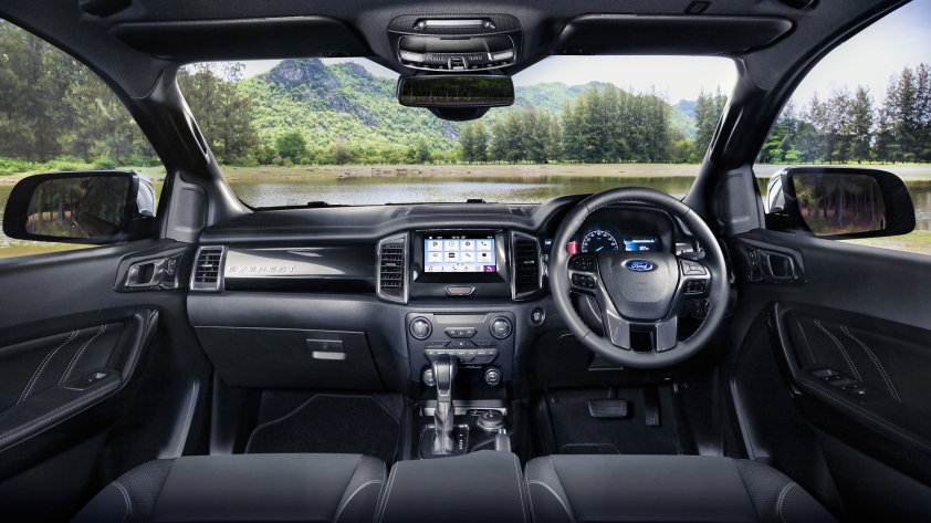 nội thất ford everest 2021