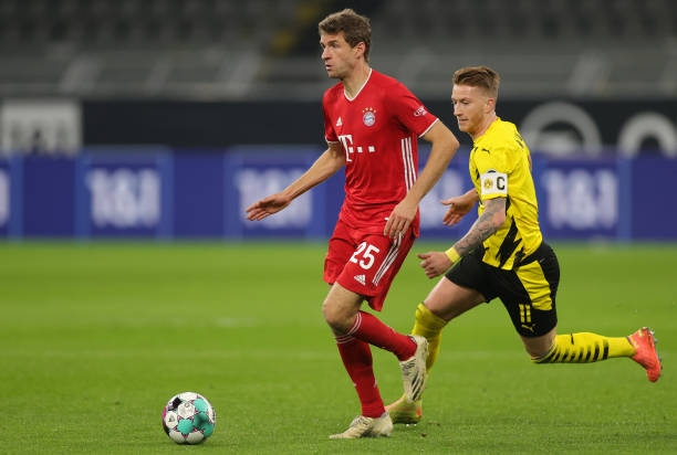 Bayern Munich thắng kịch tính sau cơn mưa bàn thắng tại Signal Iduna Park Ảnh 1