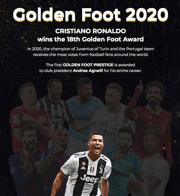 Ronaldo vượt qua Messi nhận giải thưởng cao quý lần đầu tiên Ảnh 1
