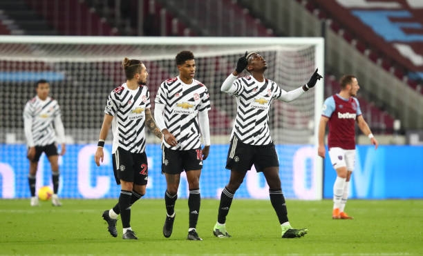 Trực tiếp West Ham 1-2 MU: Pogba, Greenwood ghi bàn Ảnh 1