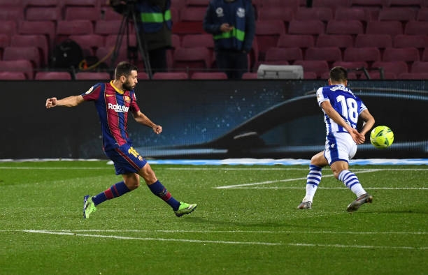 Trực tiếp Barcelona 1-1 Real Sociedad: Ăn miếng trả miếng Ảnh 1