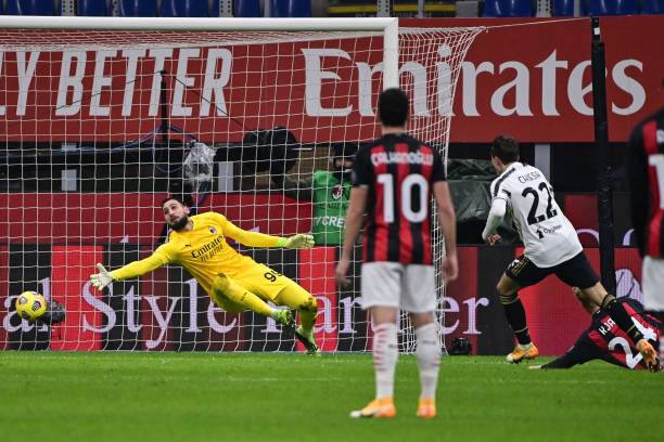 Trực tiếp AC Milan 0-1 Juventus: Đội khách mở điểm Ảnh 1
