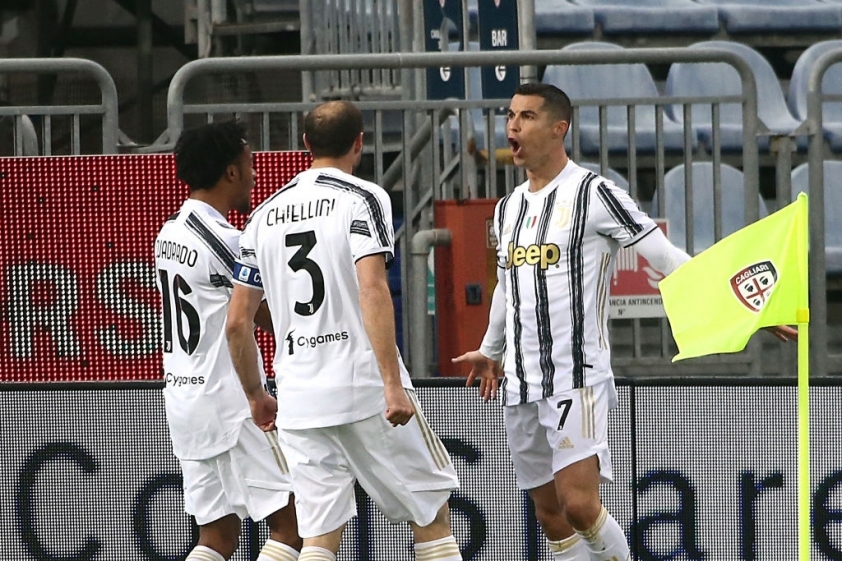 Trực tiếp Cagliari 0-3 Juventus: Ronaldo lập hattrick Ảnh 1