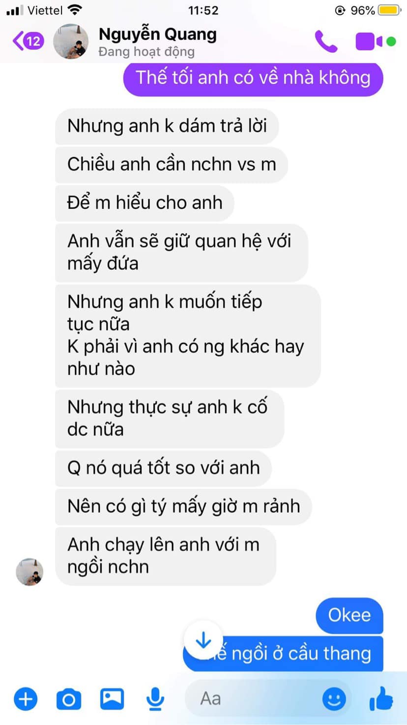 Bạn gái Quang Hải bất ngờ bị tố là kẻ thứ 3, tiết lộ nhiều đoạn tin nhắn gây sốc Ảnh 11