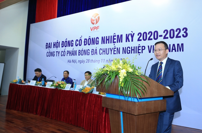 Bầu Tú tái đắc cử Chủ tịch VPF nhiệm kỳ 2020-2023 Ảnh 1