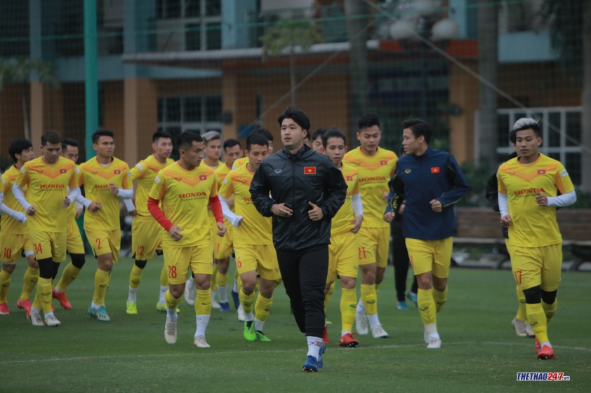 Tuấn Anh, Xuân Trường run cầm cập trong cái rét của Hà Nội Ảnh 1