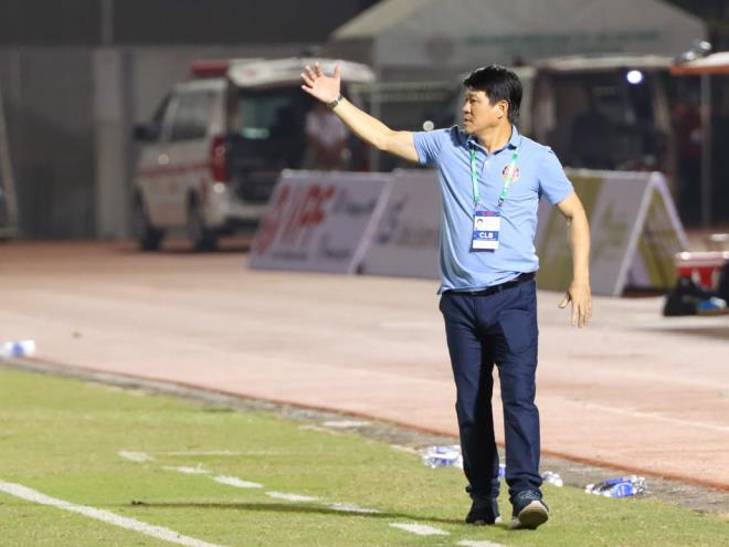 HLV Sài Gòn: 'Bàn thắng của chúng tôi đến từ lỗi của HAGL' Ảnh 1