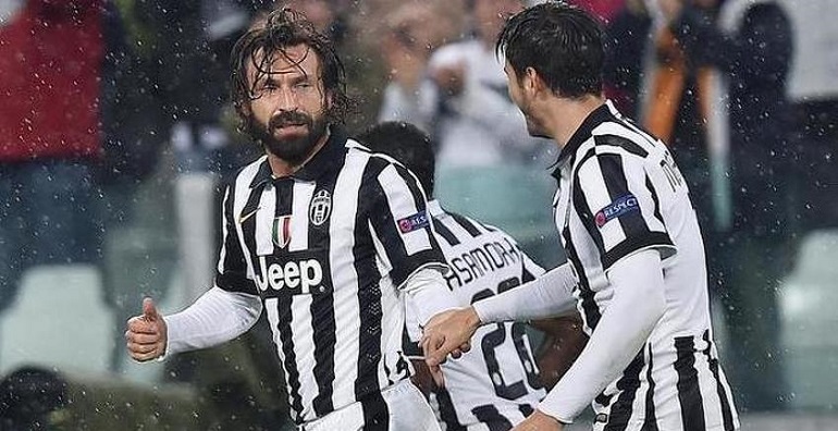 Juventus, pirlo, ronaldo, morata