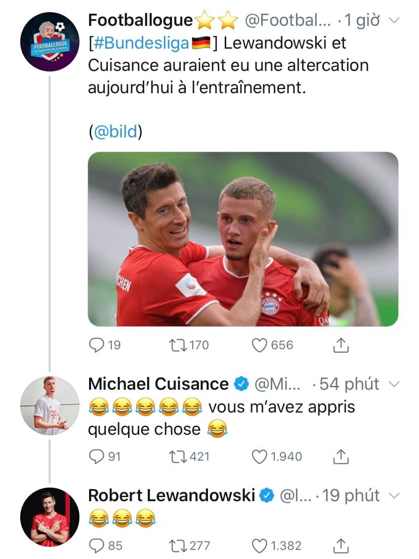 Bayern Munich, Bundesliga, Cuisance, Lewandowski