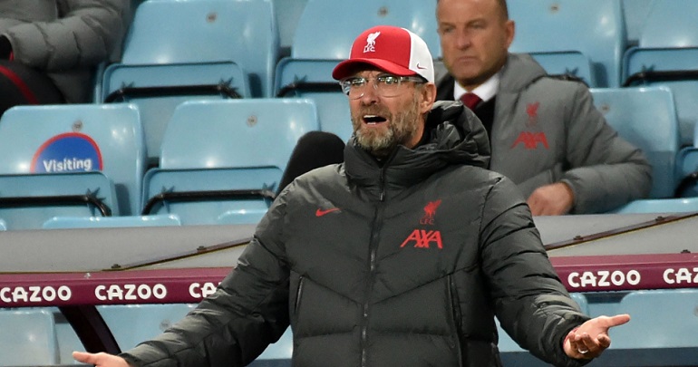 Liverpool, Klopp, Aston Villa