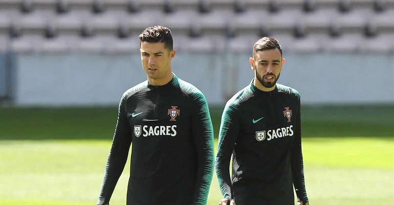 Manchester United, Bruno Fernandes, Ronaldo, COVID-19