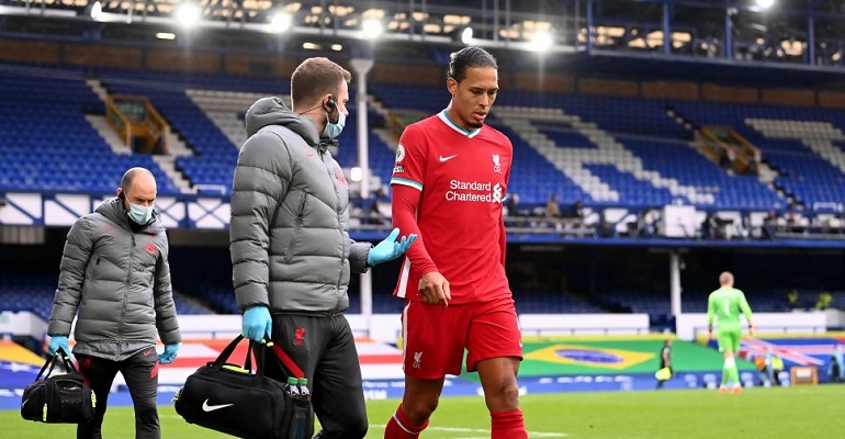 Liverpool, Van Dijk, Ngoại hạng Anh, Everton