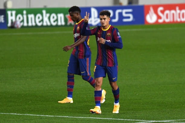 Trực tiếp Barca 3-0 Ferencvaros: Messi ghi bàn Ảnh 1