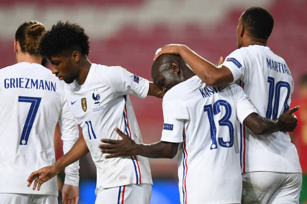 Kết quả Bồ Đào Nha vs Pháp, Nations League