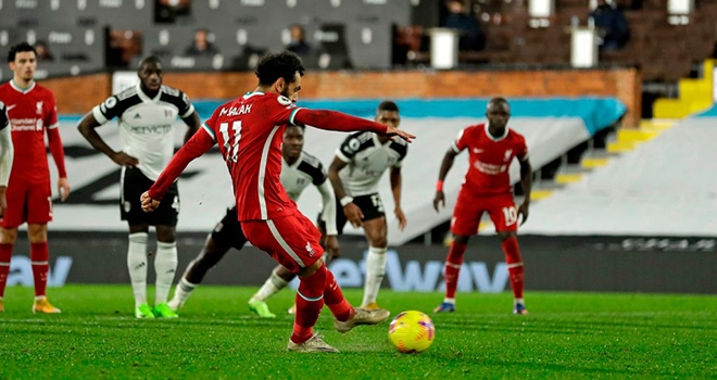 Video bàn thắng, Fulham 1-1 Liverpool, Ngoại hạng Anh