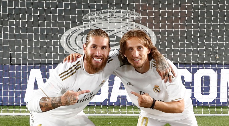 Real Madrid, Ramos, Modric, Lucas Vazquez