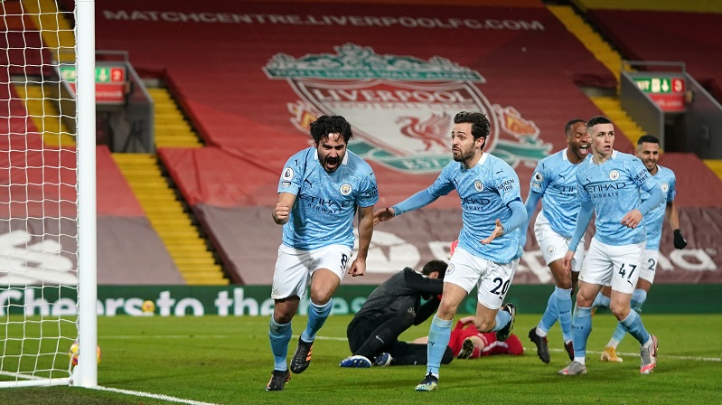 Liverpool vs Man City, Gundogan