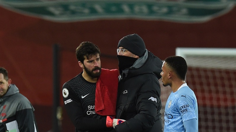 Alisson, Liverpool, Klopp, Man City